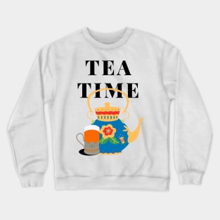 Tea time Crewneck Sweatshirt